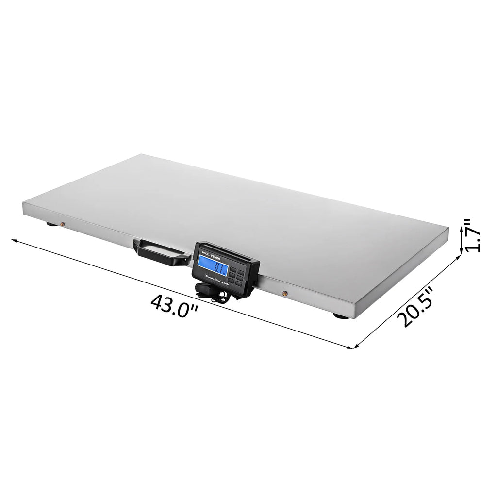 Digital Livestock & Pet Scale 440–1100 lbs | Stainless Steel Digital Livestock Scale Vue