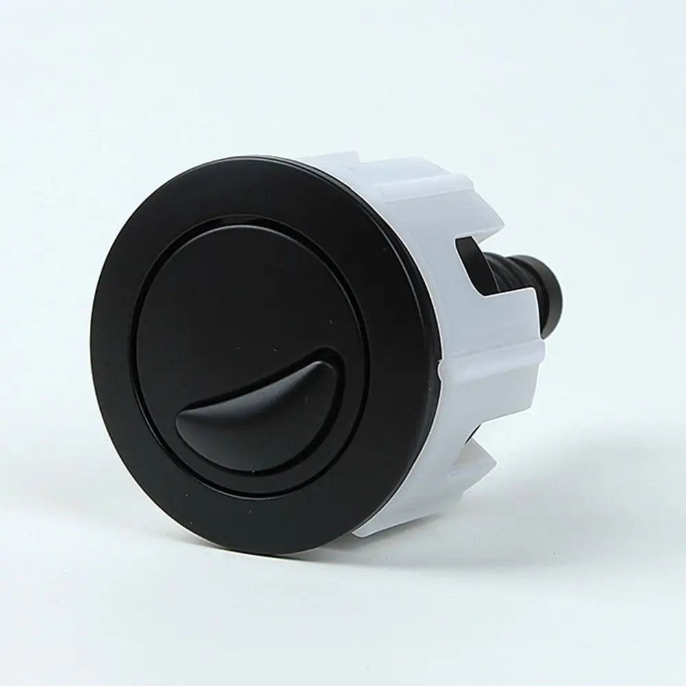 Round/Elliptical Head Toilet Push Button Universal Water Saving Toilet Flush Button Easy To Install Double Drain Vue