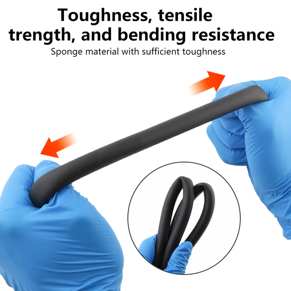 1/2PCS Bicycle Inner Cabling Frame Muffler Absorbent Cotton Universal Brake Variable Speed Tube Anti-noise Absorbent Cotton Vue