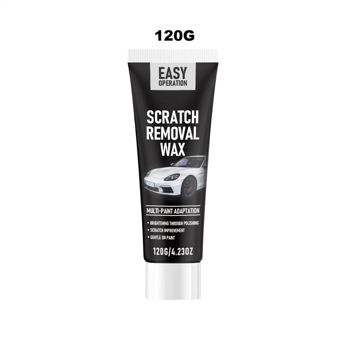 Car Scratch Removal Wax Buffing with Sponge Towel Car Paint Light Scratch Repair Wax for Automotive Maintenance Commuting Travel Vue
