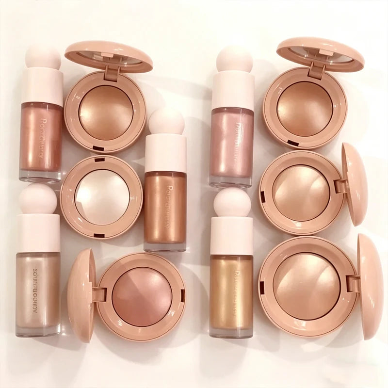 Fashion Rare Beauty Rose Neutral Mauve Blush Powder Portable Makeup Liquid Blush Moisturizing Dual-use Waterproof Glaze Smooth Vue