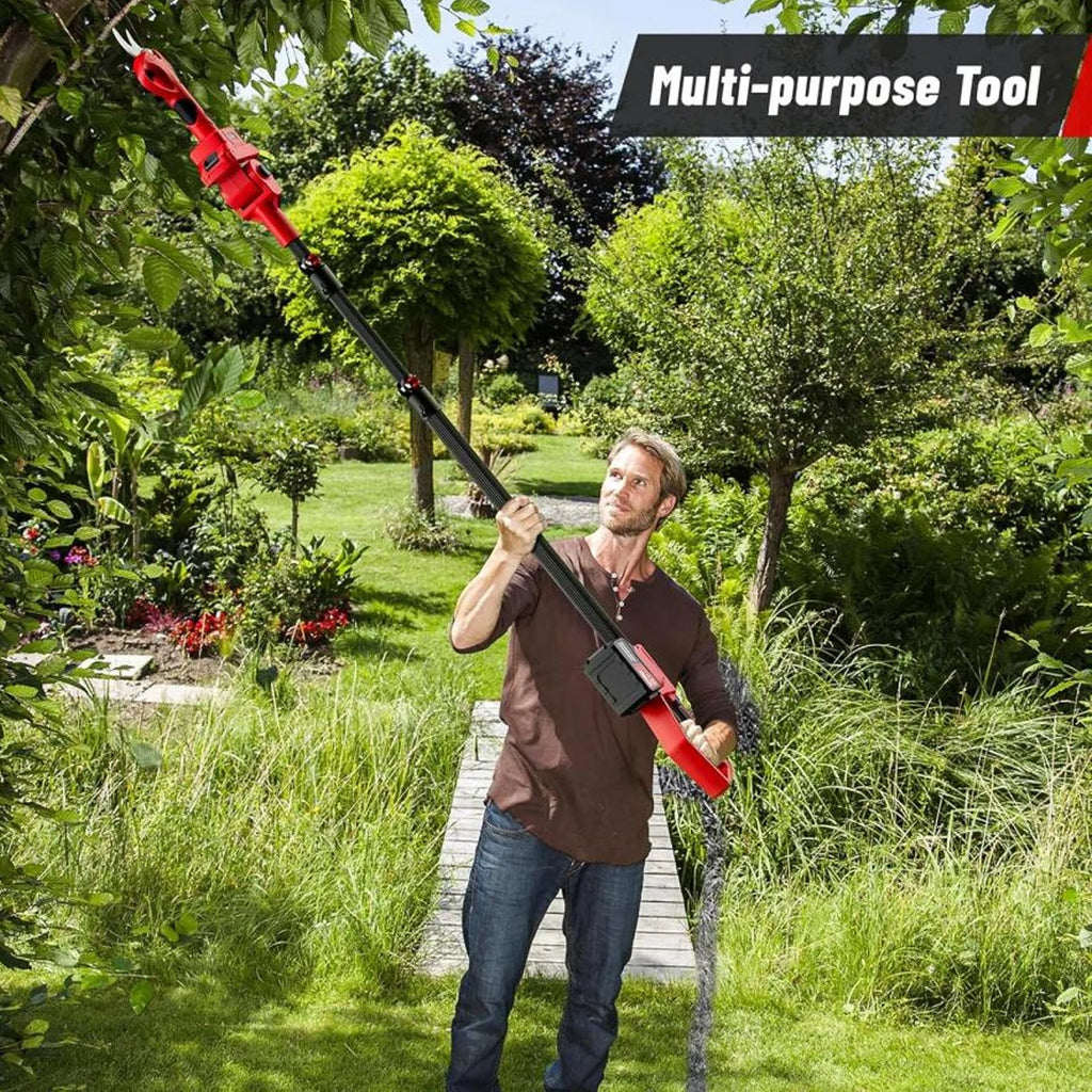 Pruning Saw Extension Pole 1.5m Extension Pole Non Slip Handle Aluminum Alloy Simple Lightweight Portable for BL1850 Vue