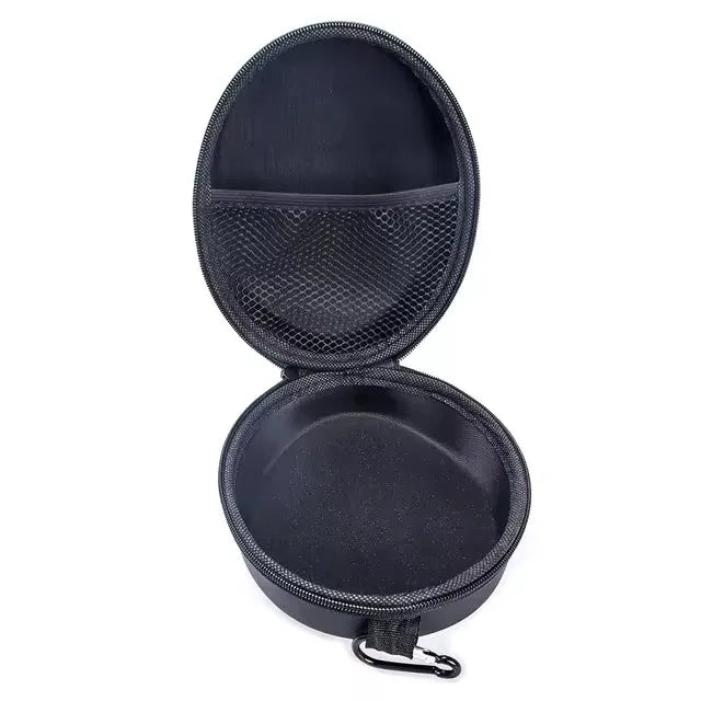 High-quality Waterproof Headband Headset Storage Bag EVA Wireless Bluetooth Folding Headphone Packaging Box With Large Capacity Vue Black