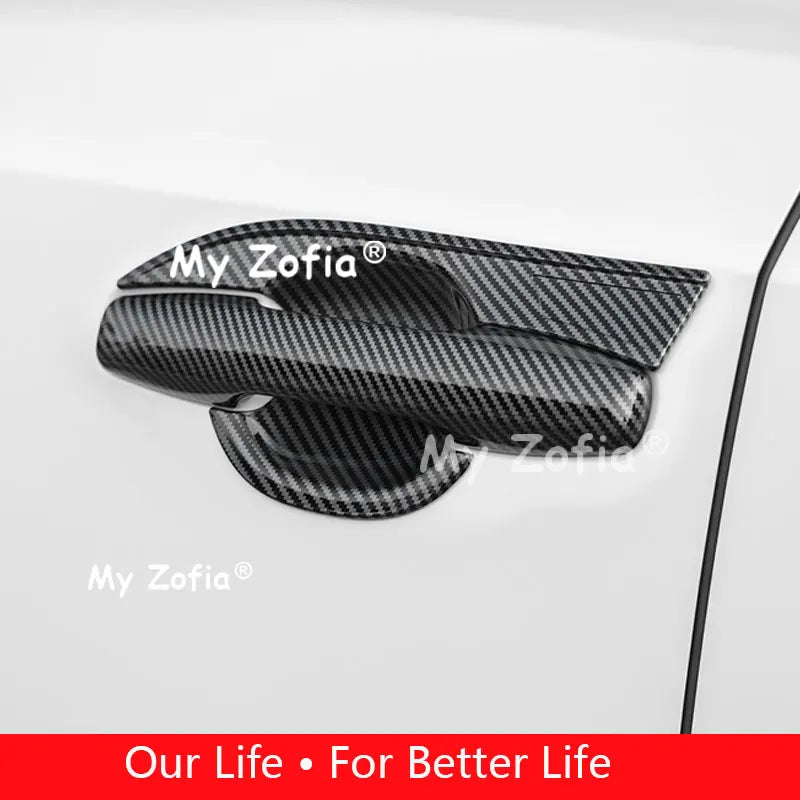 Durable Anti Collision Door Bowl Guard Car Door Handle Decorative Trim Vehicle Body Accessories For Toyota RAV4 XA60 2026 2027 Vue