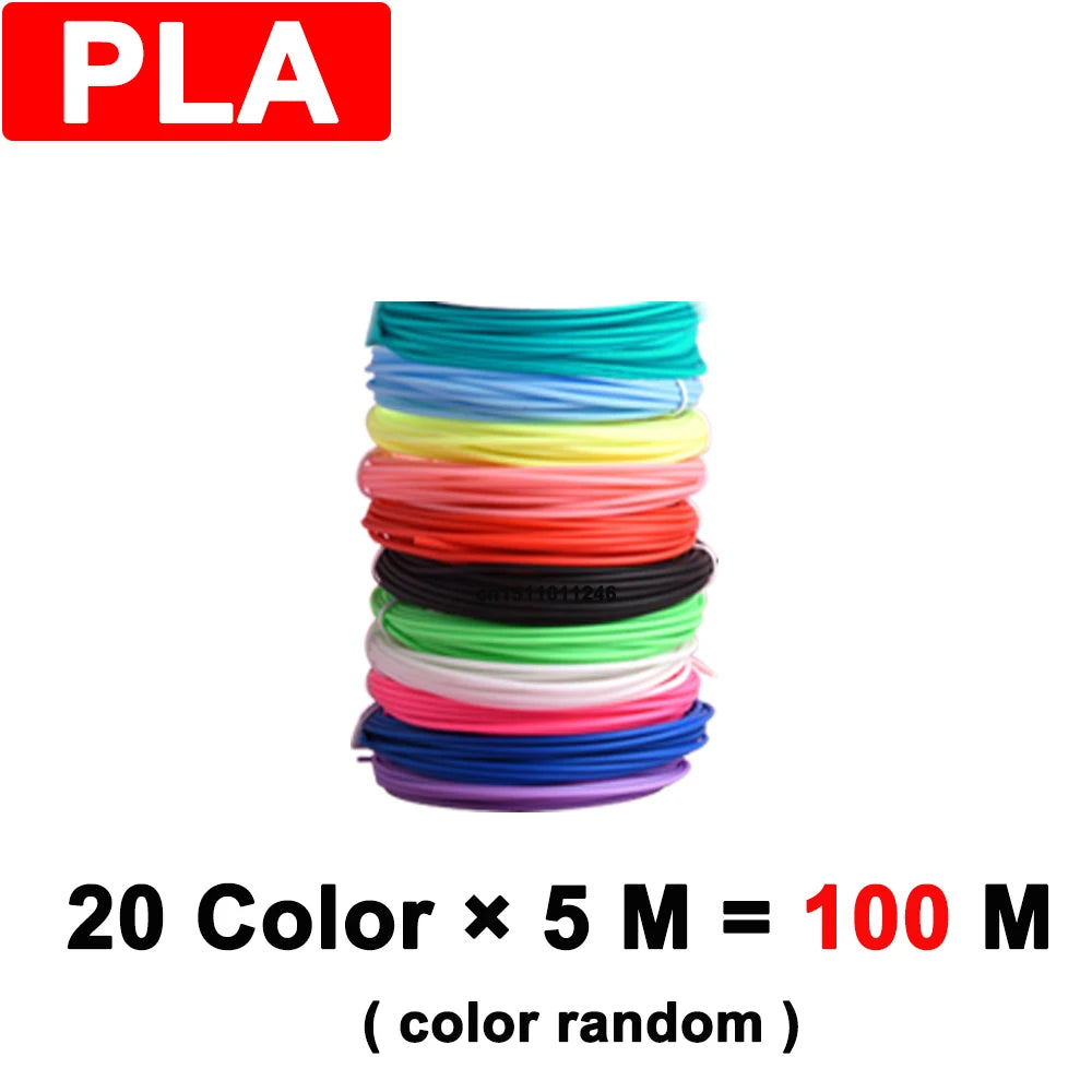 3D Pen for Children 3D Drawing Printing Pen with LCD Screen Compatible PLA Filament Toys for Kids Christmas Birthday Gift Vue 100M PLA only PLA Filagment