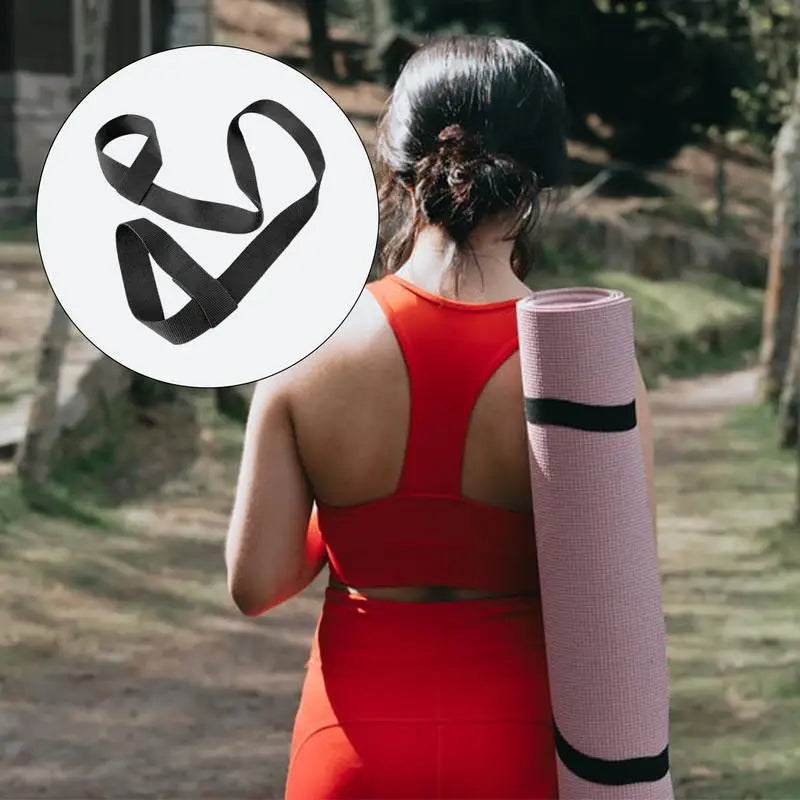 Adjustable Yoga Mat Carrying Strap & Shoulder Stretch Strap Yoga Mat Strap Vue