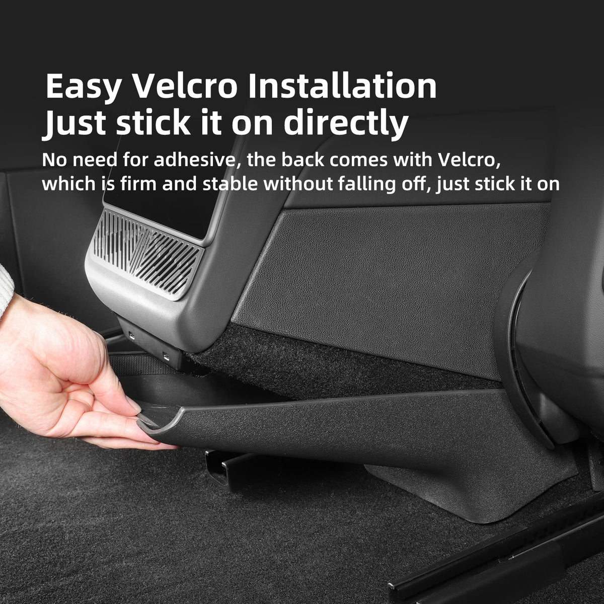 for Tesla Model 3 Highland 2024 Air Outlet Anti Kick Pad Both Side Protection Patch Anti-dirty Cover Car Accessories Vue