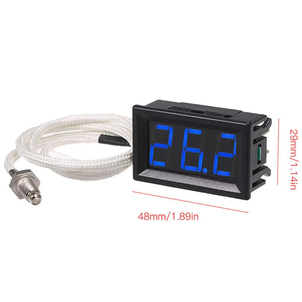 XH-B310 Digital High Temperature Thermometer K Thermocouple Industrial Digital Thermometer -30℃~800℃ Degrees Temperature Meter Vue