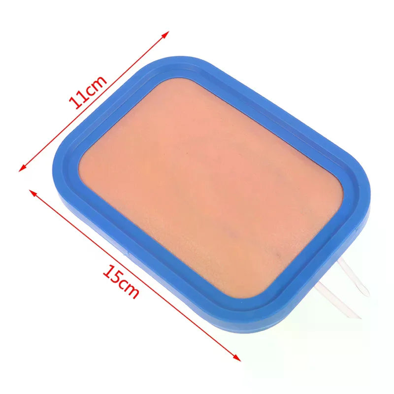 Human Skin Venipuncture IV Injection Training Silicone Pad Model Venous Blood Drawing Practice Moudel Set Vue