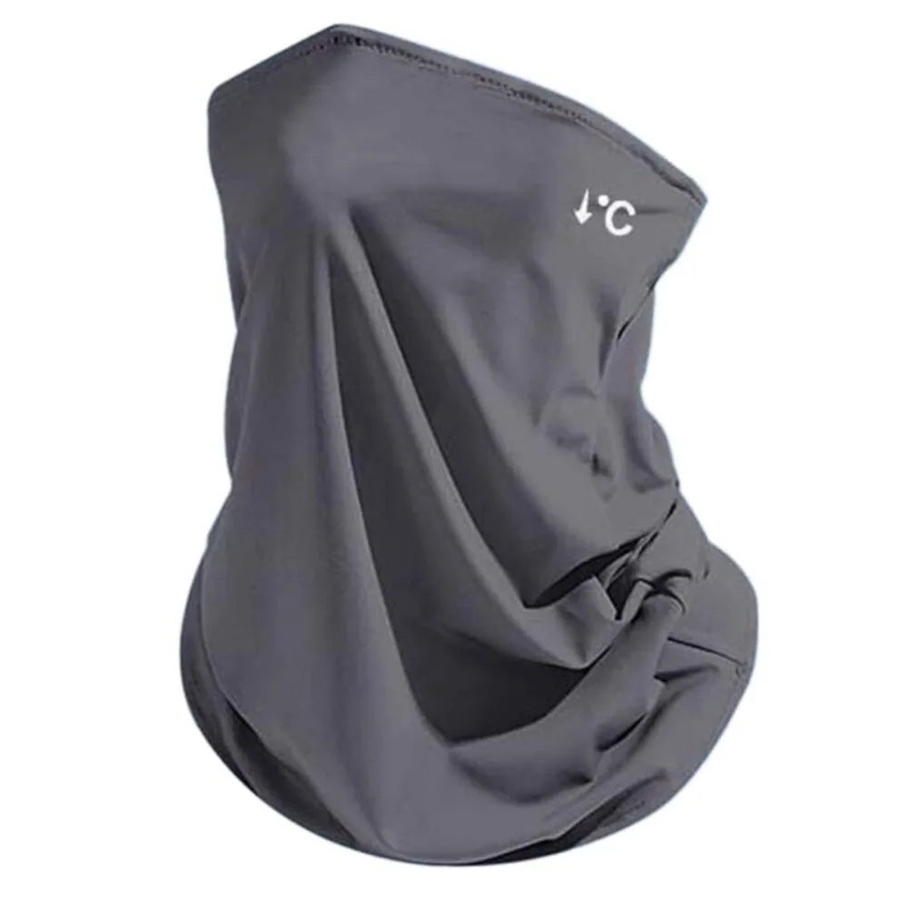 UPF50+ Ice Silk Mask Quick Drying Neck Protection Sun Breathable