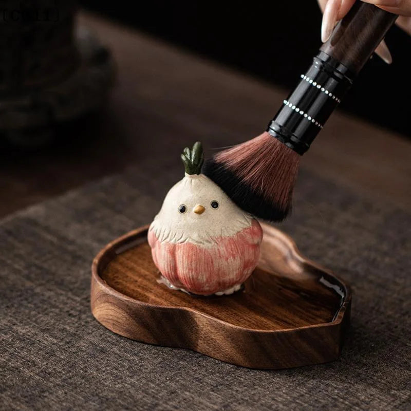 Garlic Bird Tea Pet Ornament Figurines Crafts Creative Decoration