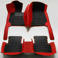 For Ford Mondeo MK3 Fusion 2000-2006 Years Auto leather waterproof Custom Car Floor Mats Carpets Coche Accessorie floor liners Vue 2000-2006 MK3 C-black red