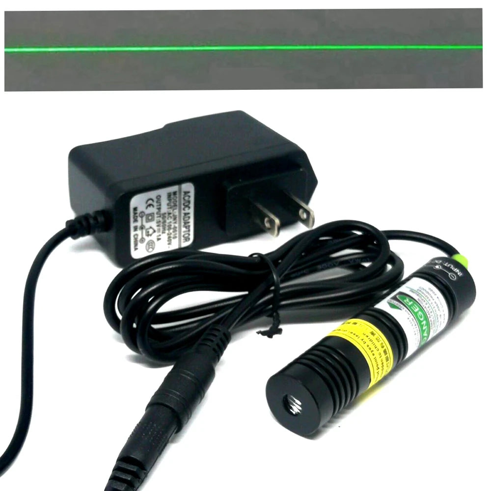 532nm 50mw Green Laser Line Module For Woodworks Positioning Light Marker Level Tool High Brightness Vue 10mw US Plug