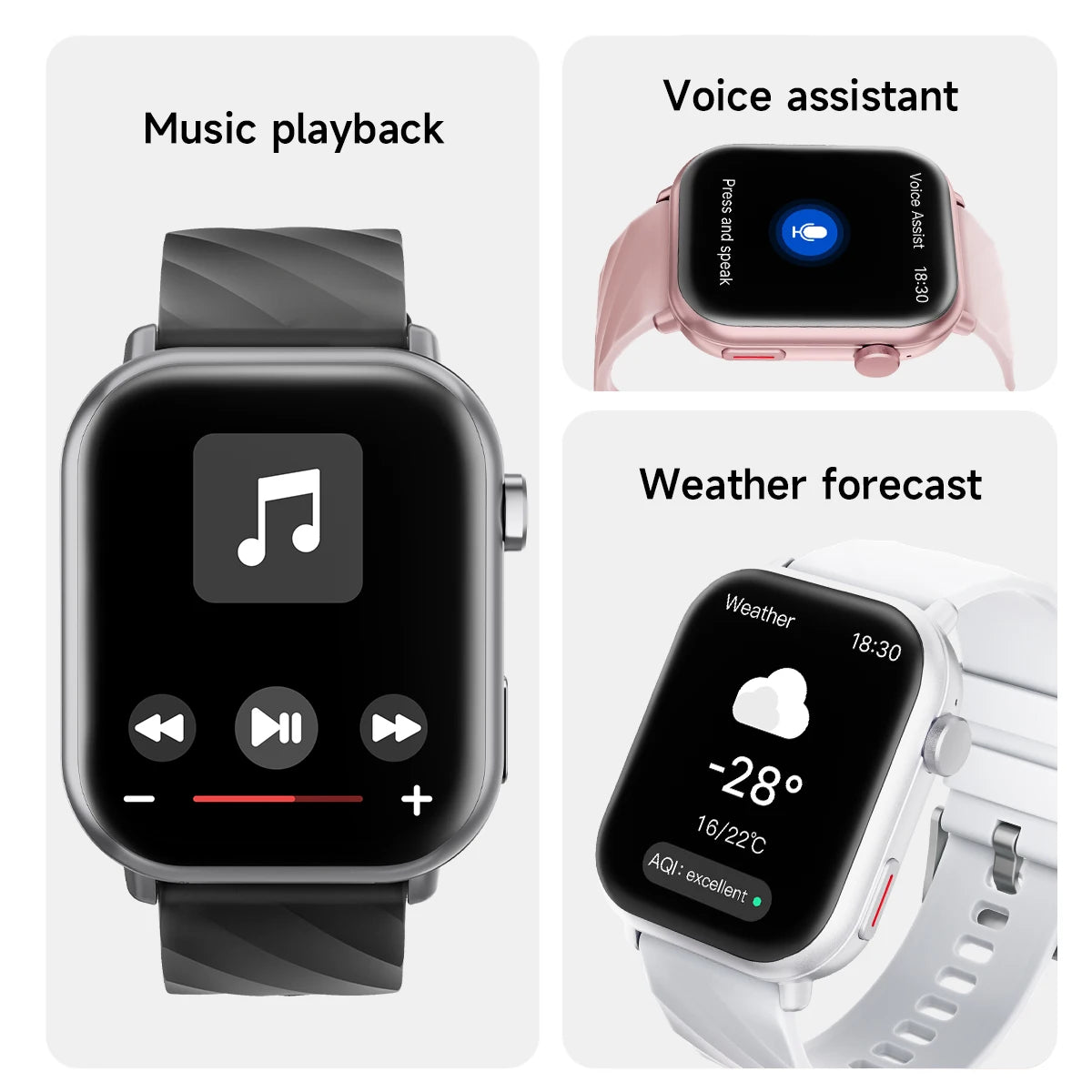 For IOS Watch Ultra 2 SE Men Women Bluetooth Call GPS Sport Waterproof Fitness Tracker 1000mAh HD Display Smartwatch SIRI Gift Vue