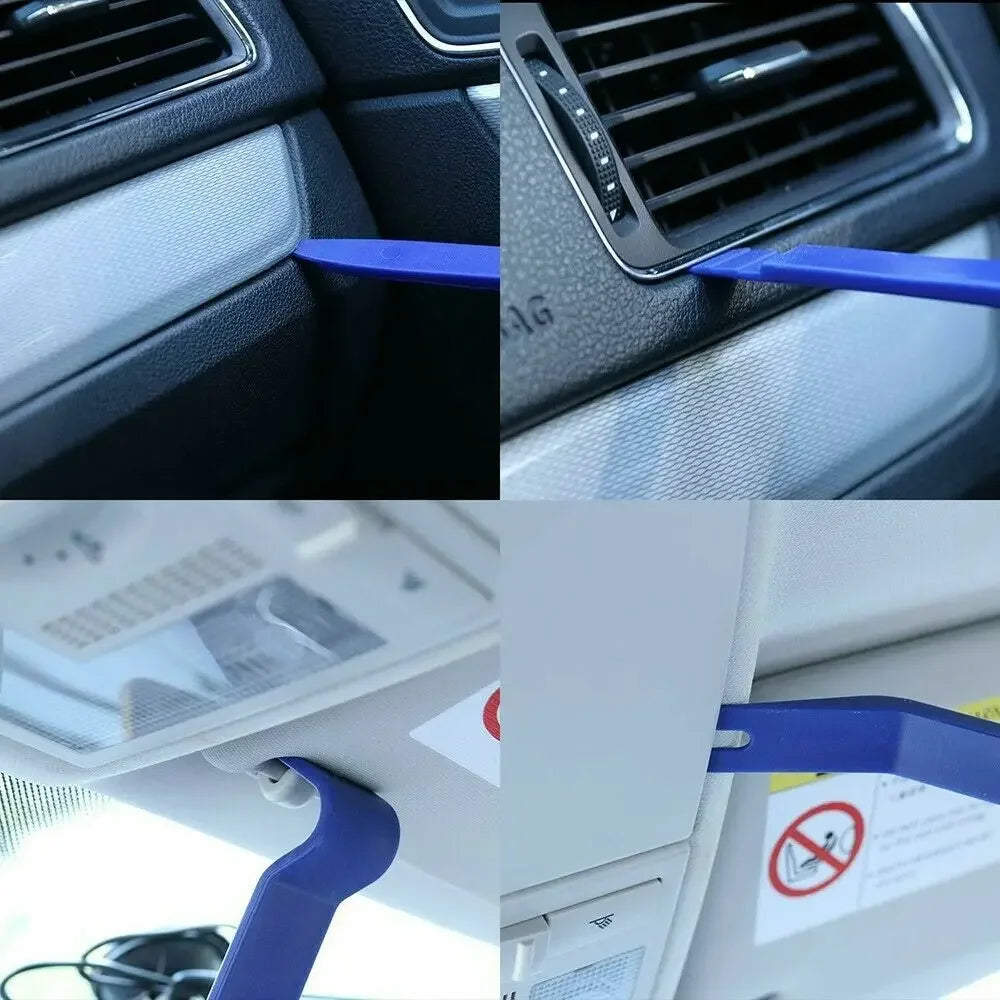 5pcs Car Audio Trim Removal Tool Kit Anti-Scratch Pry Applicable Car Door Panel And Audio Dashboard Vue