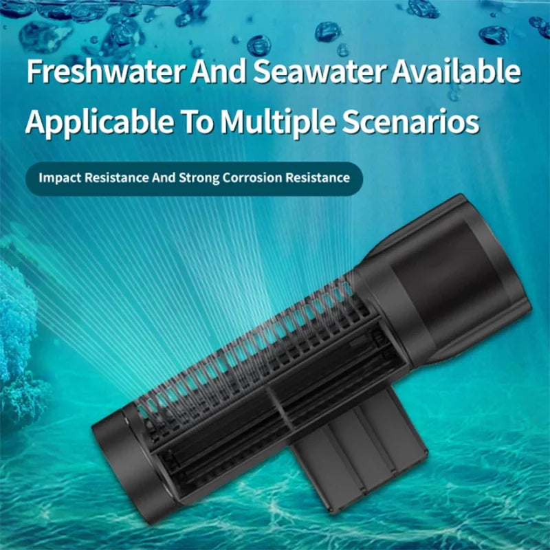 Jebao Auto Fish Tank Silent Cooling Fan Adjustable Wind Speed For Freshwater Seawater Aquarium Cultivation Radiating Fan ACF200 Vue