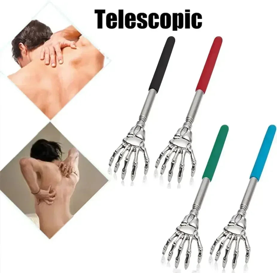 Scratcher Telescopic Scratching Back Extendable Massager Stainless Steel Itch Old Man Happy Health Products Hackle Handicrafts Vue