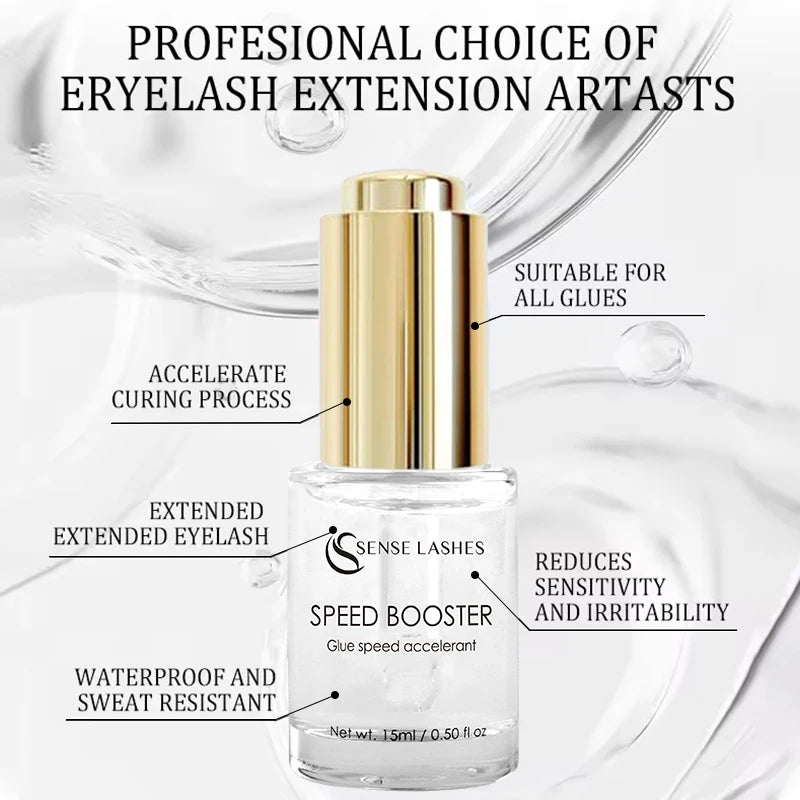 Sense Lashes Speed Booster Lash Retention Accelerant 15ml Lash Extension Primer Vue
