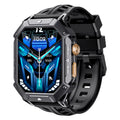 CUBOT X1 Smart Watch 2.13-inch AMOLED Screen, 850mAh Battery, Waterproof Sport Smartwatch for Men, Bluetooth Call, Heart Rate Vue Black China Mainland