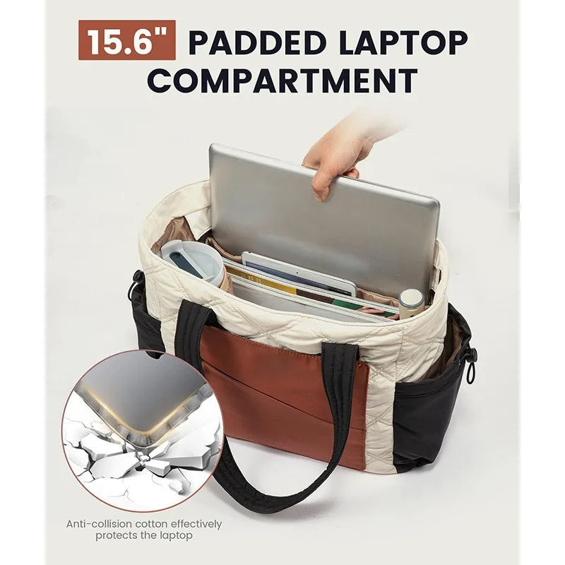 Women's Travel Bag Travel and Work Versatile Shoulder Bag Large Capacity Easy To Carry Tote Bag Vue