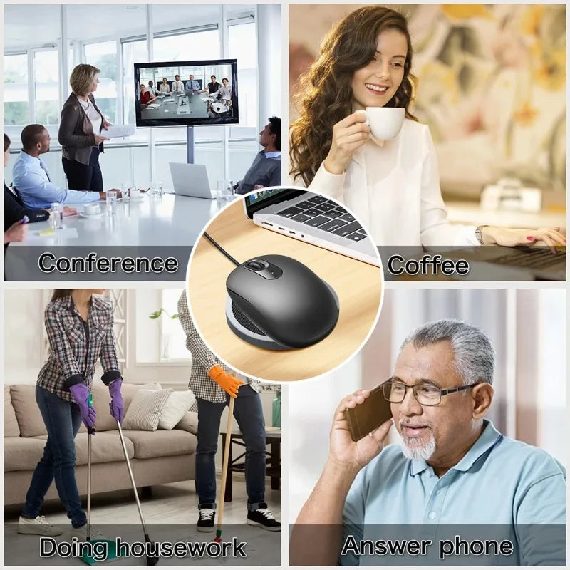 Preventing Sleep Mouse Jiggler Ultra-Silent Mouse Mover Pad Device Mouse Giggler To Keep Computer PC Laptop Alive Awake Vue