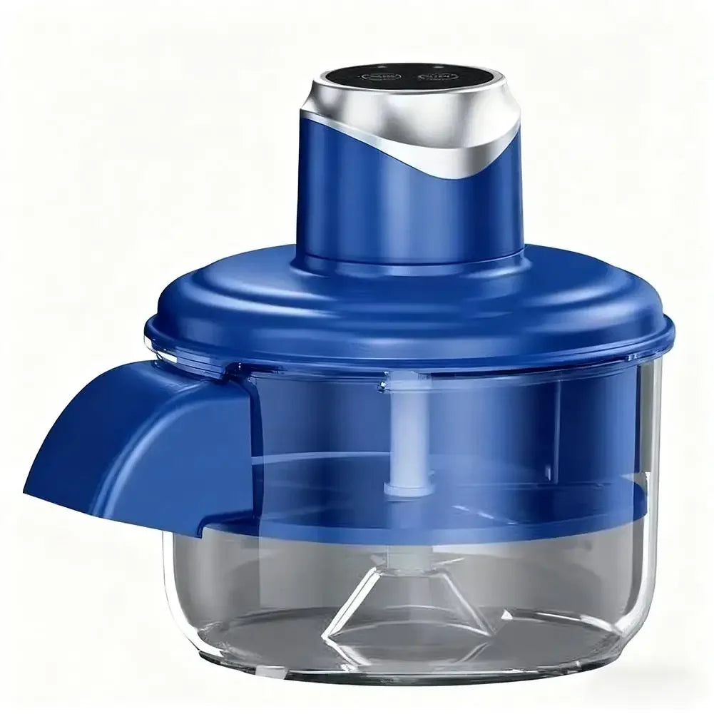 Electric Fruit & Garlic Peeler Machine | Stainless Steel Blade Electric Food Peeler Vue Blue