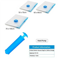 Vacuum Storage Bags,Vacuum Bag Packaging Saves Space,For Bedding Clothes Travel Storage Bedroom Storage Bagsabkw Vue As Shown 60x80cm NONE