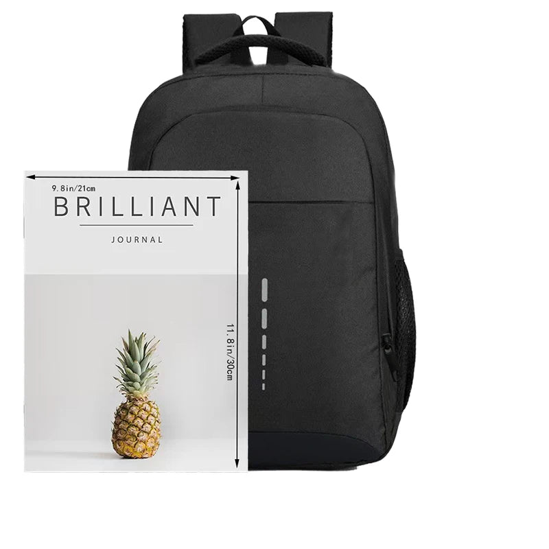 Stylish Hardcover Backpack Multiple Colors Multi-pocket Lightweight