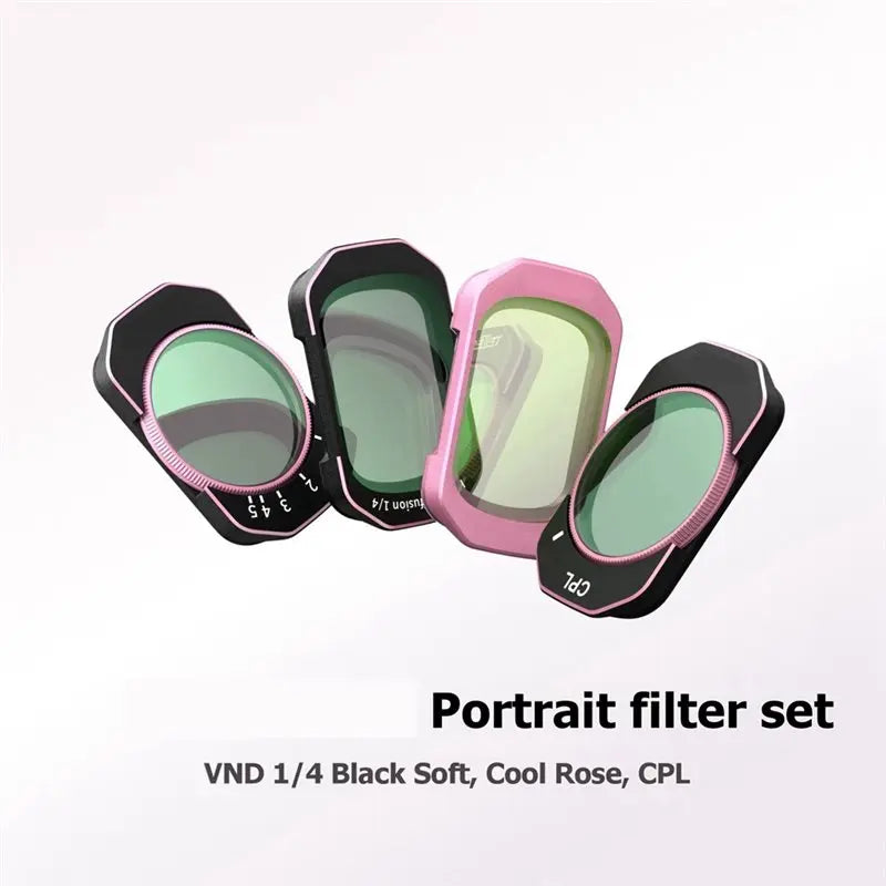 Hot-Camera Filter Kit For DJI Pocket 4 3 CPL VND Filters Black Diffusion Vue