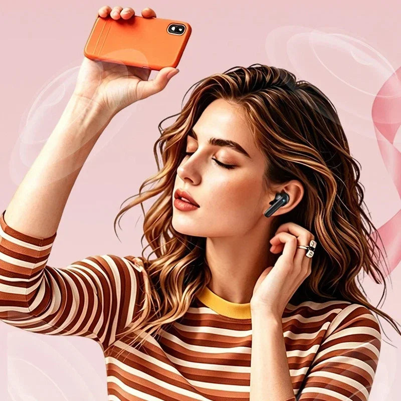 G18 Pro Bluetooth Earphones In Ear Earphones Bluetooth 5.4 Listening Music Calling Noise Reduction Charging Box IOS Android Vue