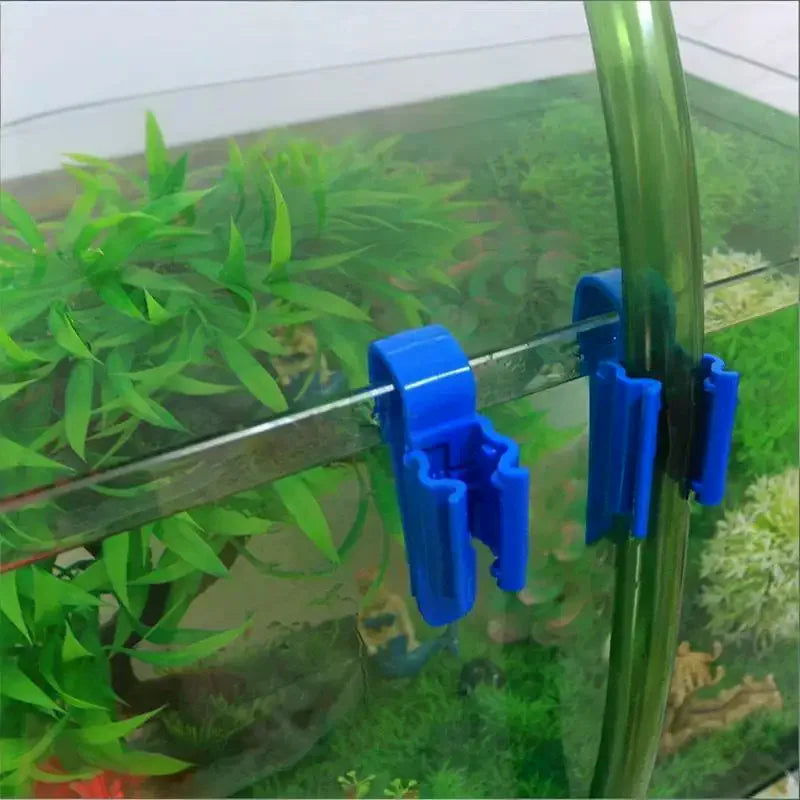 Aquarium Filter Water Pipe Hose Bracket Fixing Clamp Moving Vue