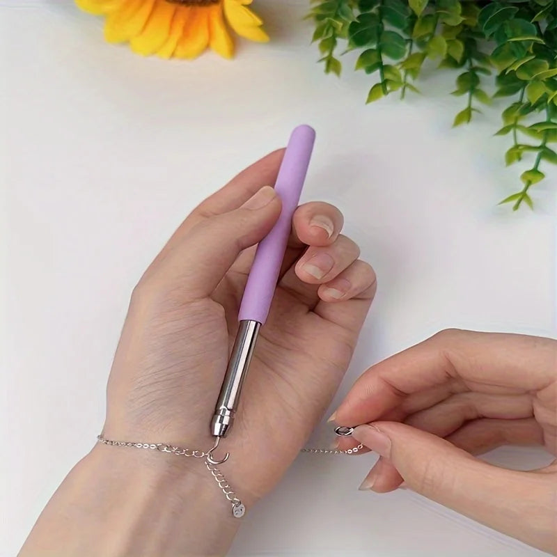 Help Wear Bracelet Tool Partner Jewelry Helper Fastening Aid Quickly Unfasten Hooking Equipment Pliers Clasps Ties Zipper Craft Vue