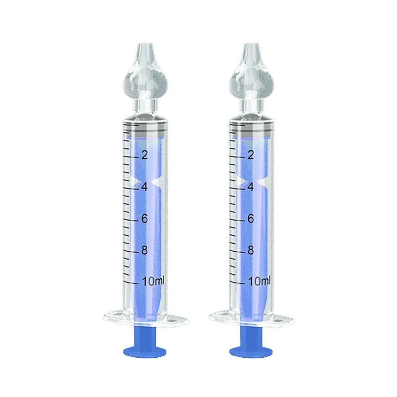 vvocci Baby Nasal Aspirator Syringe Baby10ML/20ML Nose Cleaner Lavado Jeringa Lavado Nasal Bebe Aspirador Nasal Para Bebe Vue B251 -blue 10ml 2pc