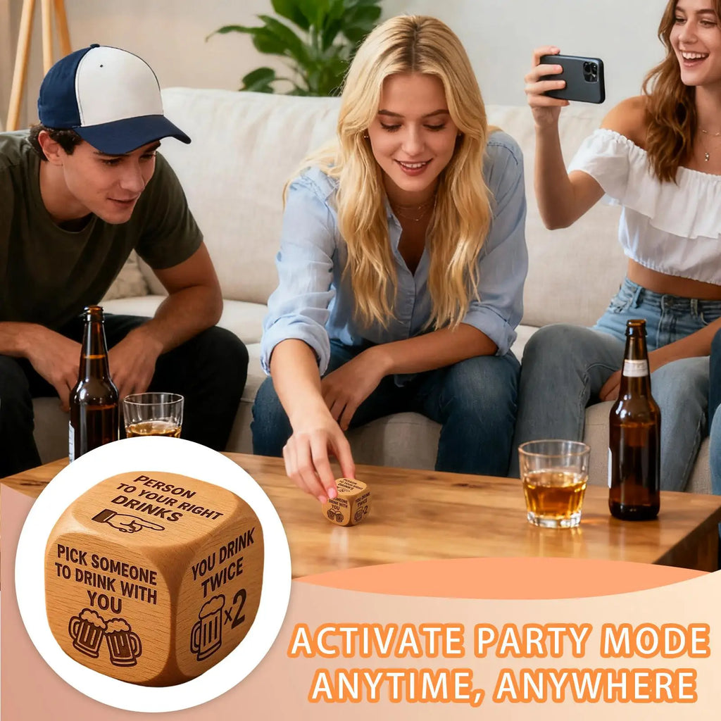 Drinking Dice Games for Adults, Fun Interactive Party Games for Friends, Family, Couples & Social Groups, Weekend Group Activity Vue