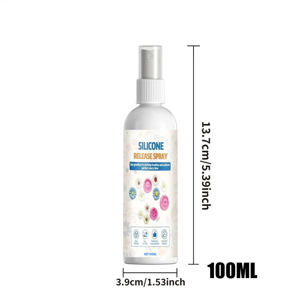 Mold Release Spray for Epoxy Resin 100ml Easy To Demold Agent Mold Release Agent for Professionals Amateurs Holiday Enthusiasts Vue