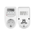 EU/US/UK Plug Timer Switch 1785W/2300W Energy Saving Digital Kitchen Timer 10A/15A Outlet Week Hour Programmable Timer Socket Vue EU Plug
