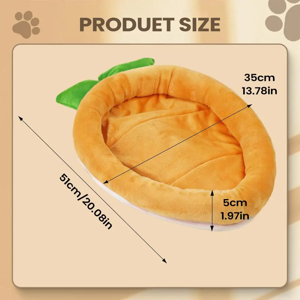 Soft Small Animal Sleeping Mat, Comfortable Pet Bed for Chinchilla Guinea Pig Hedgehog, Portable Cushion for Indoor Outdoor Home Vue L