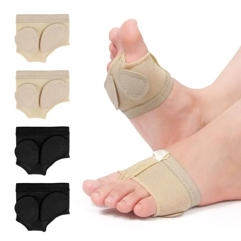 Forefoot Pad Ballet 1Pair Half Shoes Pads XSXL Toe Protection Flexible Comfort for Yoga Pilates Dancing Class Vue