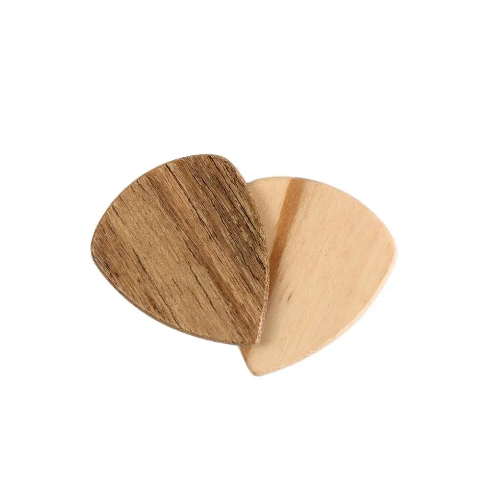 Red Black Sandalwood Hearted Shape Rosewood Guitars Accessories Acoustic Guitar Pick Finger Guitar Pick Wooden Guitar Pick Vue