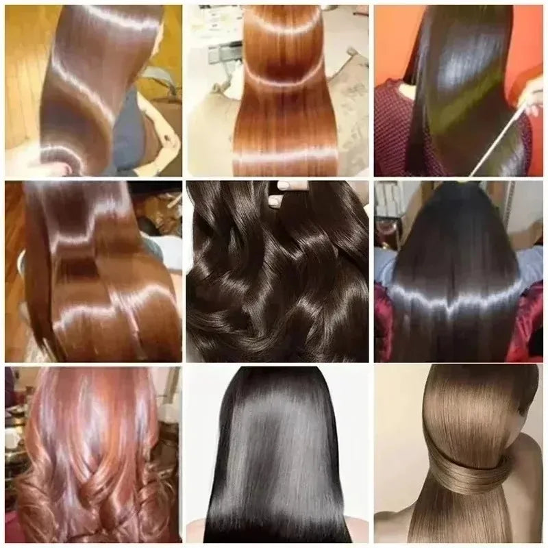 40 Capsules/Bottle of Hair Care Essential Oil, Rich in Olive Oil, Multivitamins and Other Ingredients, Repairs Damaged, Frizzy, and Tangled Hair, Quickly Restores Softness, Smoothness, and Shine, and Straightens Hair Vue