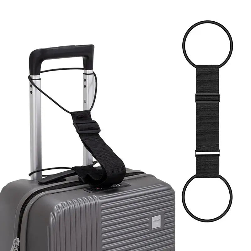 Adjustable Luggage Securing Belts 2PCS Elastic Strong Hold Travel Straps for Suitcase Luggage Outdoor Use Vue