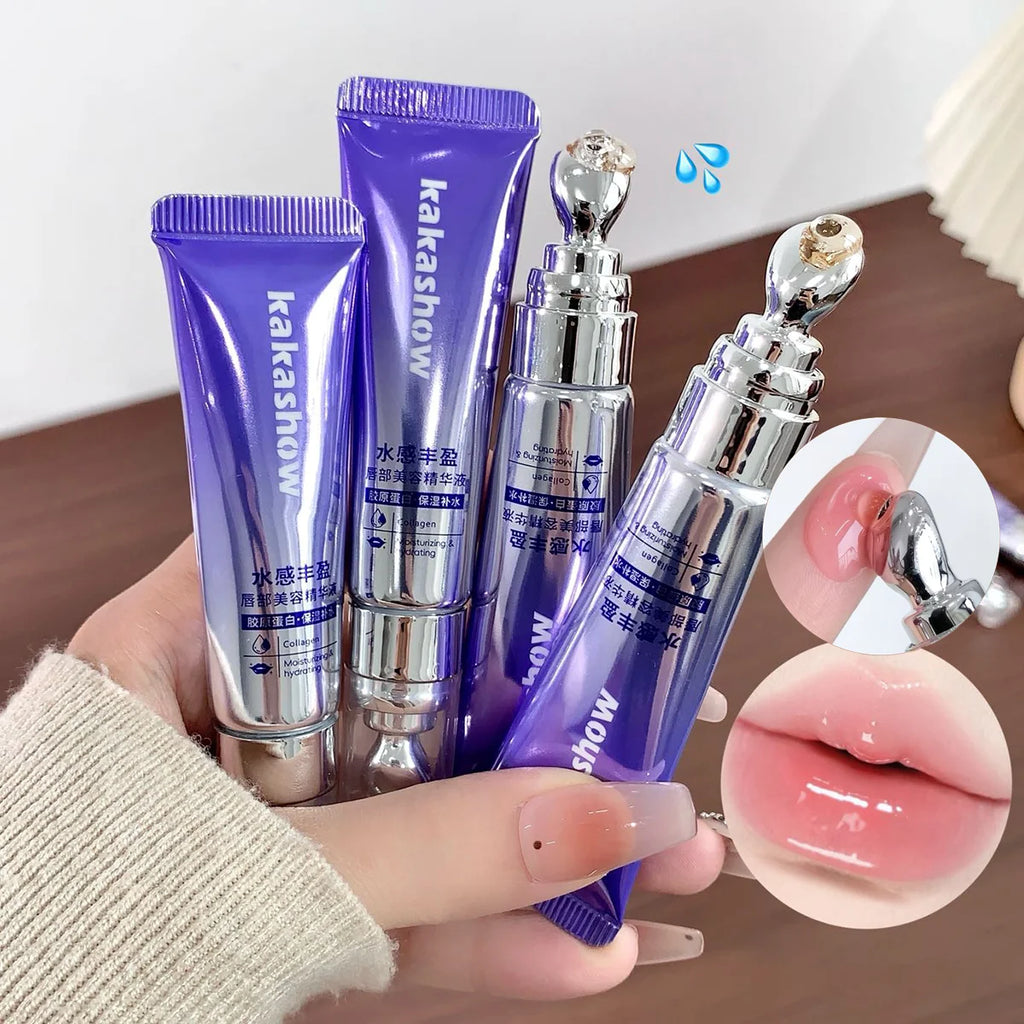 Mirror Lip Glaze Moisturizes Jelly Lip Enrichment Oil Lasting Water Light Glass Lip Oil Remove Line Lip Protection Serum Vue