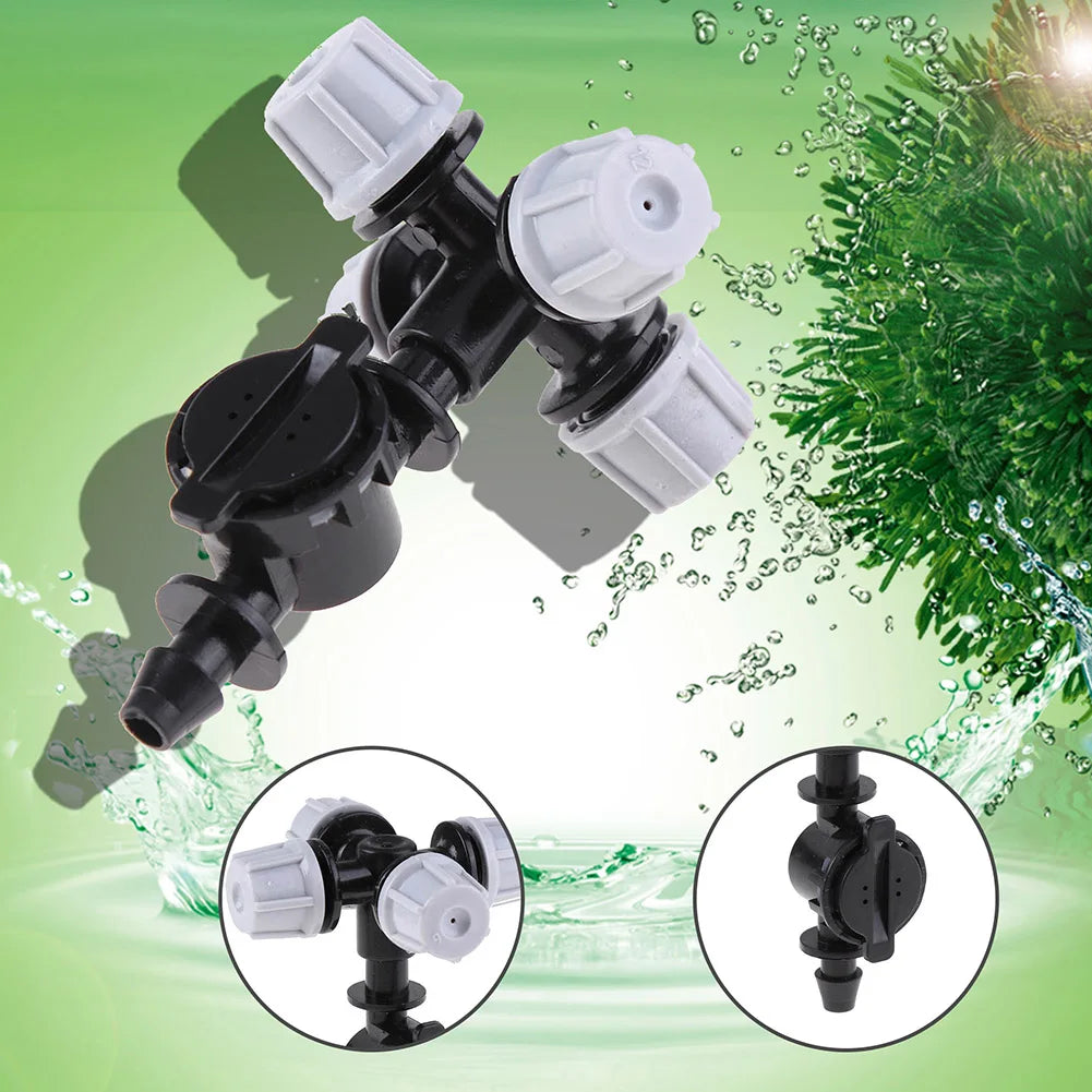 20-Pack Cross Micro Misting Nozzles | Outdoor Cooling System Misting Nozzle Set Vue