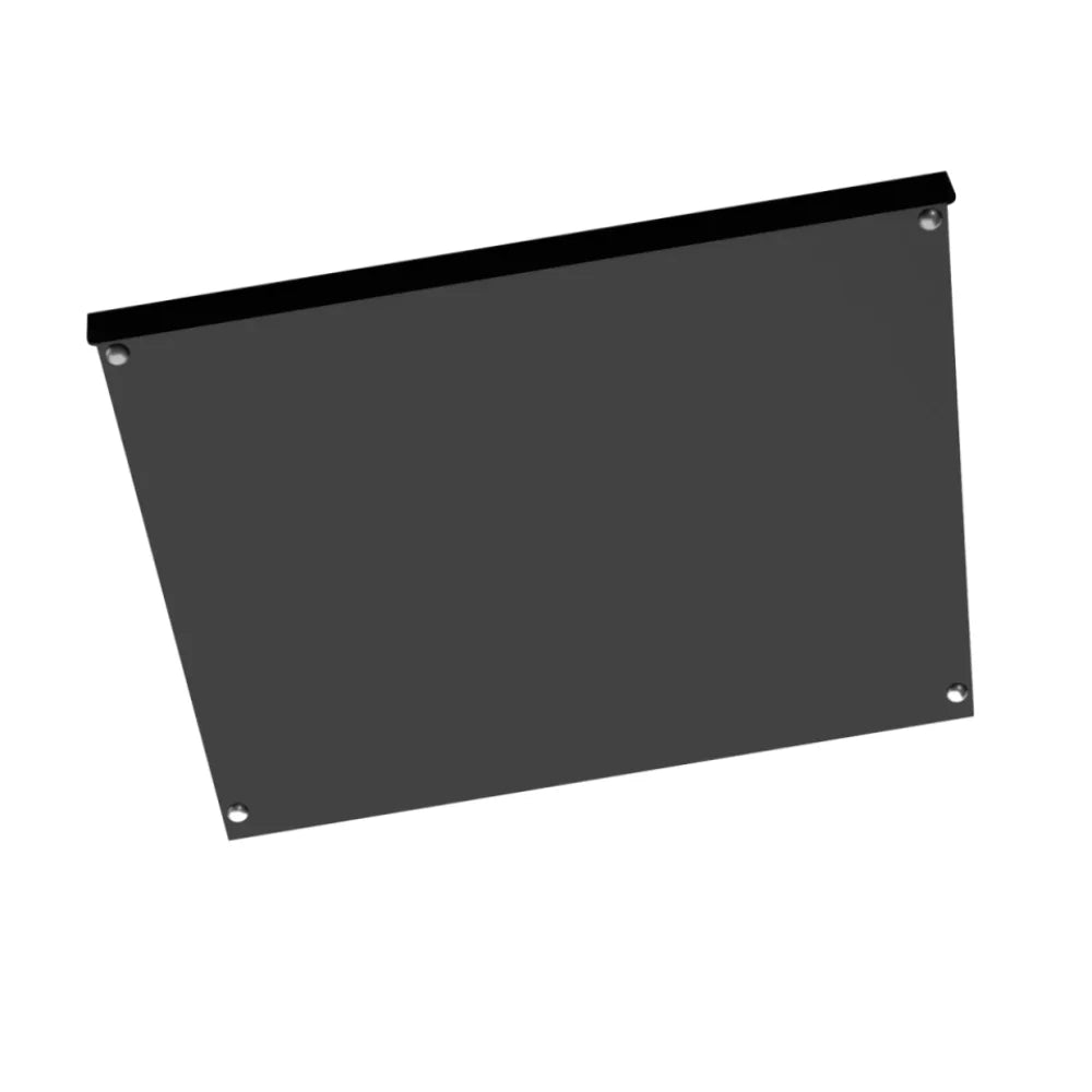 30/40/45cm Acrylic Cutting Board Anti-Bacterial Non-Slip Kitchen Chopping Board Food Grade Anti-Mold Countertop Protection Board Vue Black 40x30cm