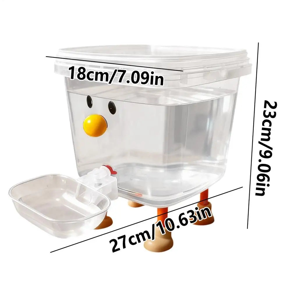 3L/5L Cartoon Smile Face Pet Water Fountain, Automatic Drinking Dispenser For Cats Dogs, Quiet Auto Waterer For Home Living Room Vue 3L