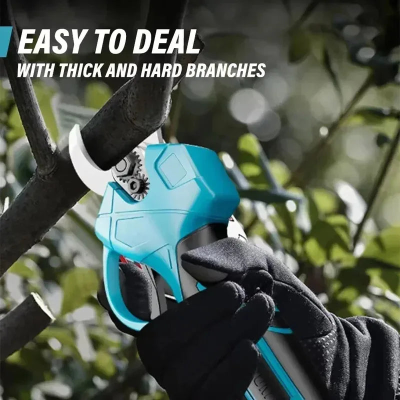 Cordless Electric Pruning Shears – 30mm Brushless Garden Pruner Electric Pruning Shears Vue