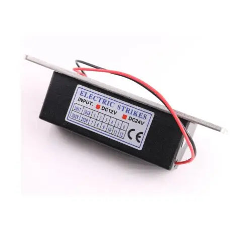 12V ANSI Electric Strike Lock NC NO Adjustable Vue 4Cable Feedback