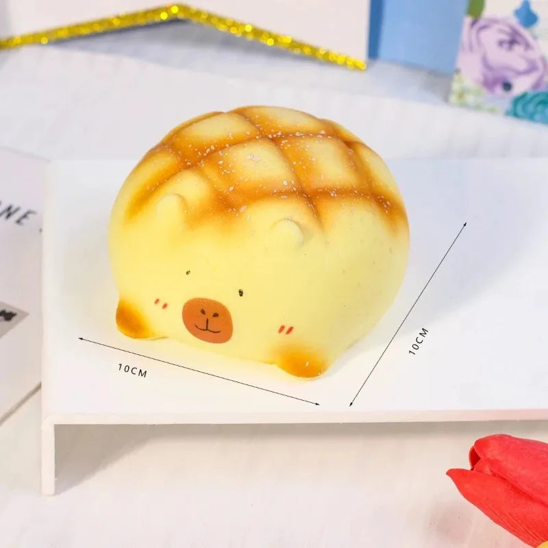1-20PCS Capybara Pineapple Bag Pinch Music Simulation Slow Rebound Pinch Fun Stress Relief Toys Children's Gifts Party Favours Vue