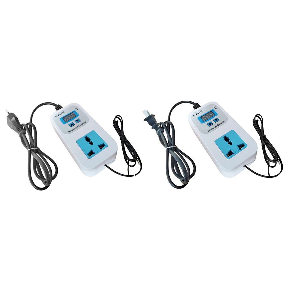ALLOYSEED WT-1001 Digital Thermostat Temperature Controller Socket Temperature Controller Vue