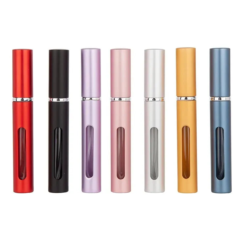 with 0.17 Oz Capacity for On-the-go Perfume Use PORTABLE REFILLABLE PERFUME BOTTLE cosmetic containers Ultra-fine Spray Bottle Vue